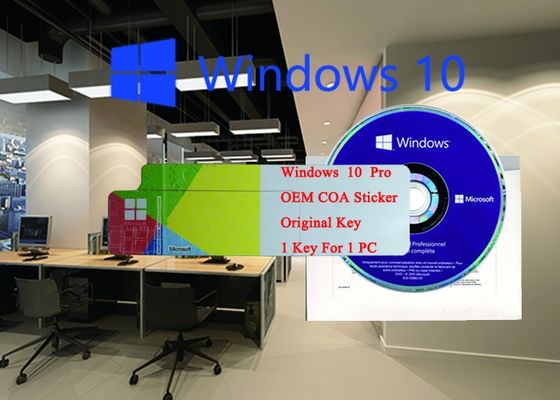 China Japanische Sprachen-COA-Aufkleber Windows 10 Proon-line aktivieren nagelneuen Lizenz-Aufkleber fournisseur